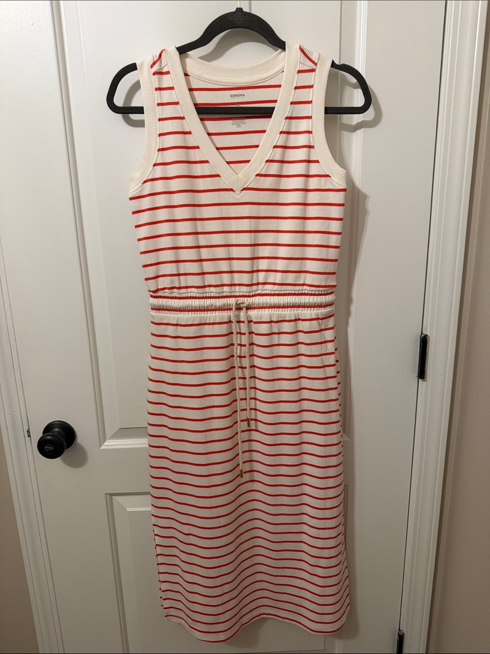 Sonoma ribbed jersey dress